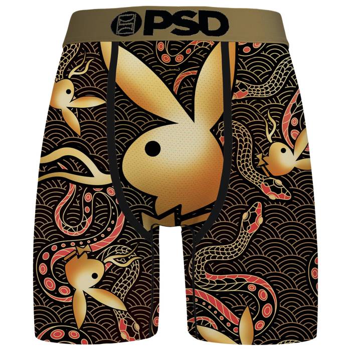 Psd 【 鉛 Snake Underwear Men\u0027s Brown/Gold 】 アンダー御召しもの 肌付き メンズ 赤銅色 赤銅色 ゴールド