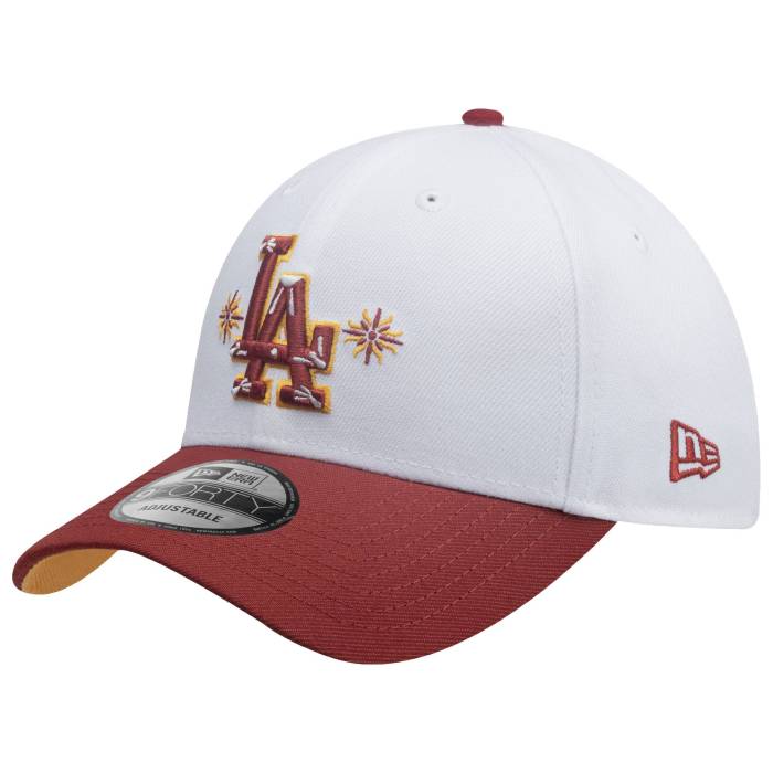 ニューエラ New Era 【 Dodgers 9Forty City Element Peru Cap Men's Red/Multi 】 ドジャース シティ エレメント キャップ 帽子 メンズ Red 赤・レッド|スニケス
