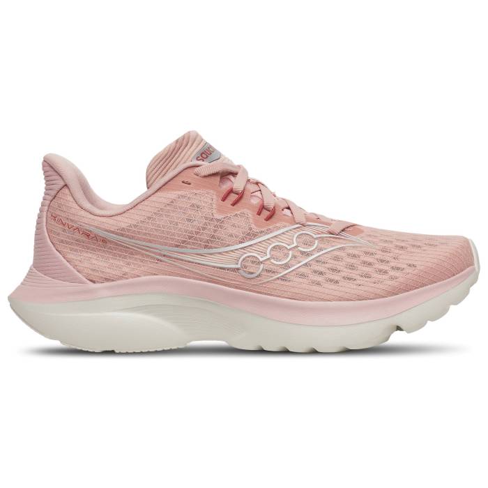 サッカニー Saucony 【 Kinvara 16 Women\u0027s Pink Cameo/Tan 】 レディース pink サクラ色