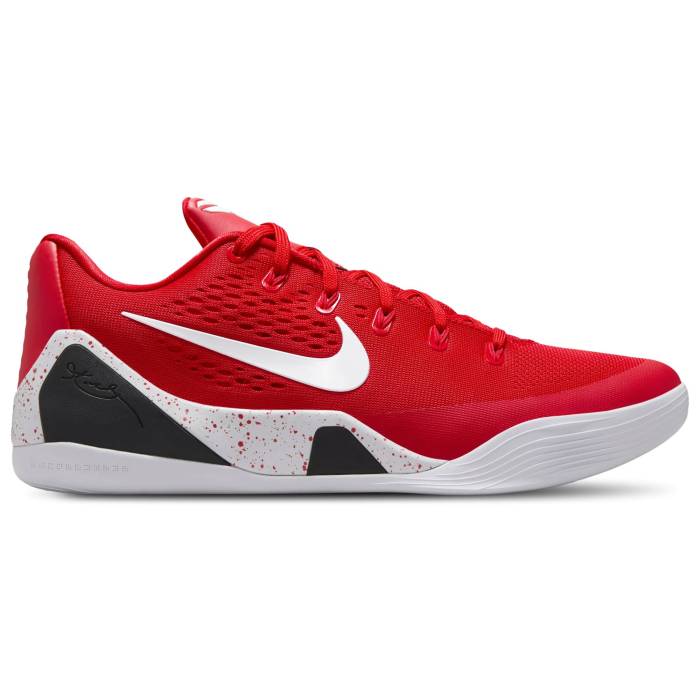 【★百貨店SALE★6/11真夜中2時迄】ナイキ Nike 【 Kobe 9 Elite Low Em Men\u0027s University Red/White 】 Kobe コービー エリート メンズ Red 赤・赤いこと 白いこと 白いこと