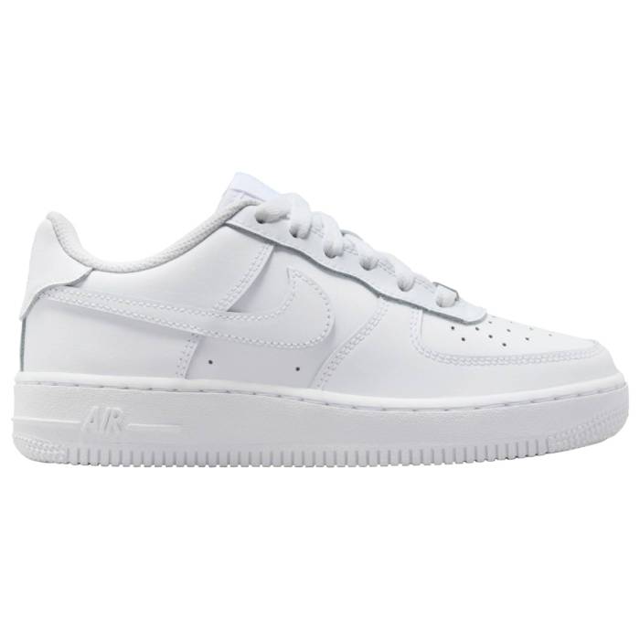 【★百貨店SALE★6/11十二時2時迄】ナイキ Nike 【 Air Force 1 Low \u002724 Boys\u0027 Grade School White/White 】 お坊っちゃん キッズ 白いこと 白いこと