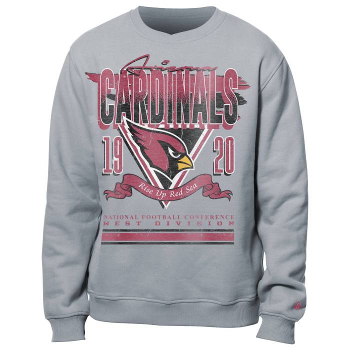 ニュー内鰓 New Era 【 Arizona Cardinals Crew Sweatshirt Men\u0027s Multi/Grey 】 アリゾナ カージナルス 労働者の一団 流汗 調教師 メンズ 薄墨色 薄墨色