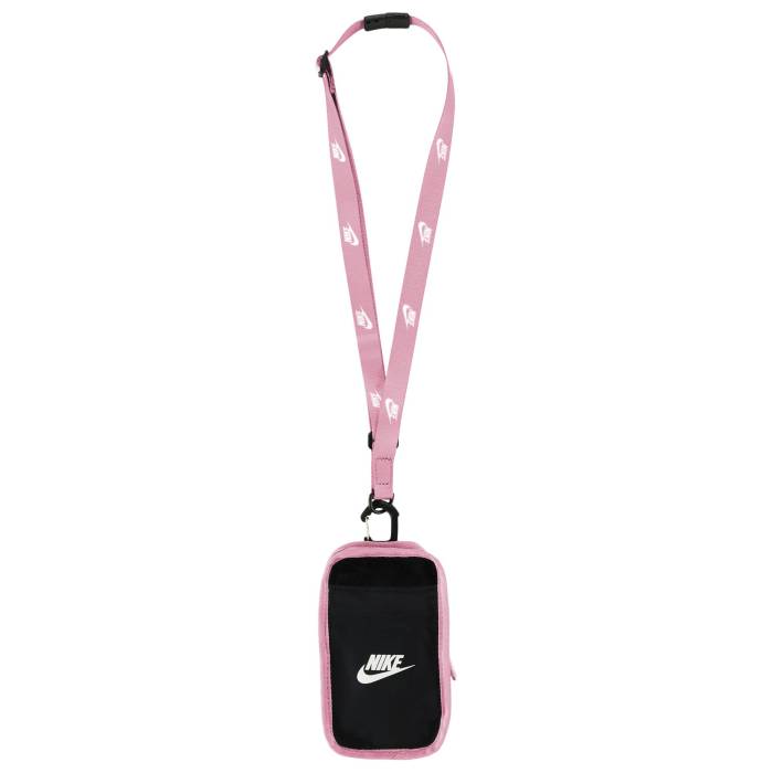 ナイキ Nike 【 Club Phone Crossbody Adult White/Black/Medium Soft Pink 】 野球クラブ ユニ一発やる 白いこと 白いこと 黒いこと 黒いこと pink さくら色 ボディバッグ・ウエストポーチ-男女兼用バッグ-バッグ・小物・ブランド雑貨