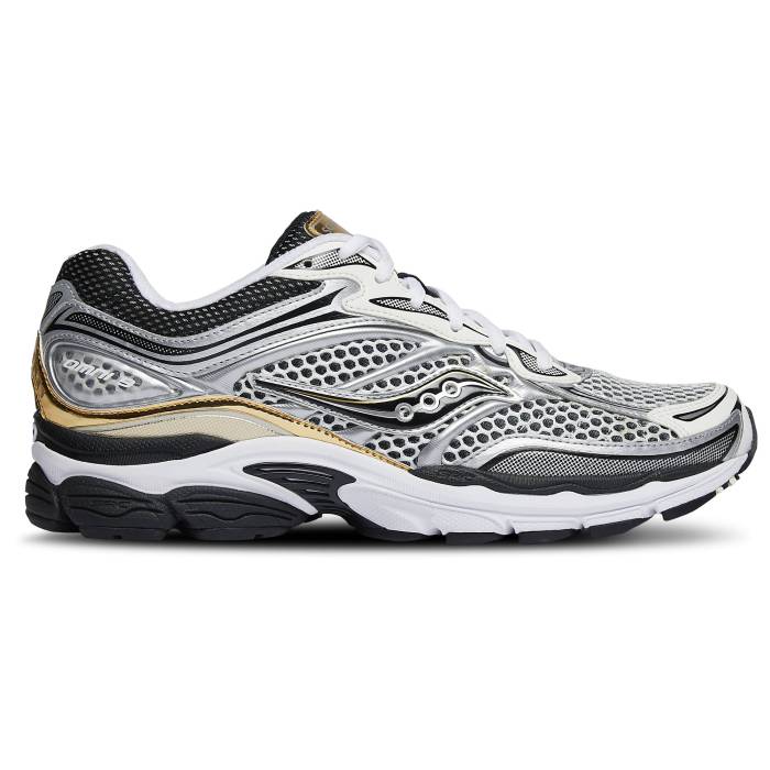サッカニー Saucony 【 Progrid Omni 9 Men\u0027s Silver/Gold 】 オムニ メンズ Silver しろがね色・しろがね色 ゴールド