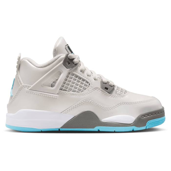 ナイキ ジョーダン Jordan 【 Retro 4 Boys\u0027 Preschool Photon Dust/Blue Chill/Flat Pewter 】 レトロ 御坊っちゃん キッズ 青味 青み