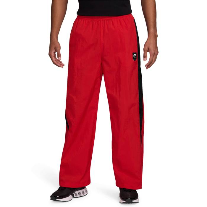 ナイキ Nike 【 Air Woven Track Pants Men's University Red/Black 】 Woven ウーブン トラック メンズ Red 赤・レッド 黒色 ブラック