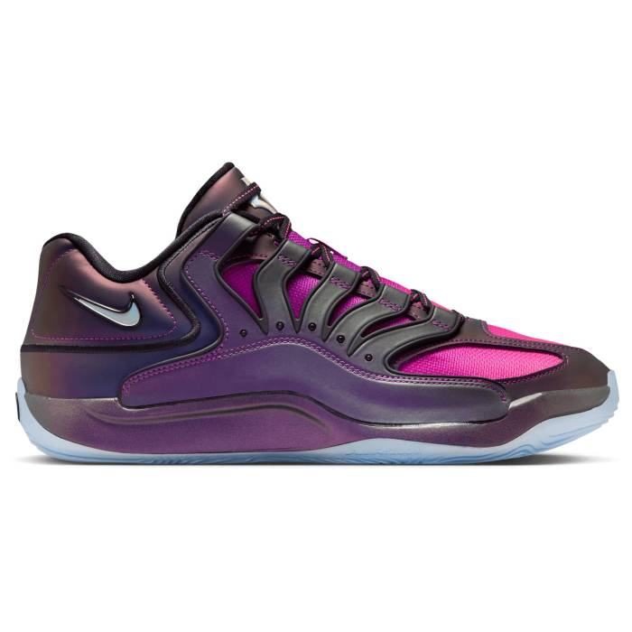 【★百貨店SALE★6/11真夜中2時迄】ナイキ Nike 【 Kd18 Men\u0027s Purple/Hyper Pink/Black 】 メンズ Purple 紫・パープル pink サクラ色 黒いこと 黒いこと