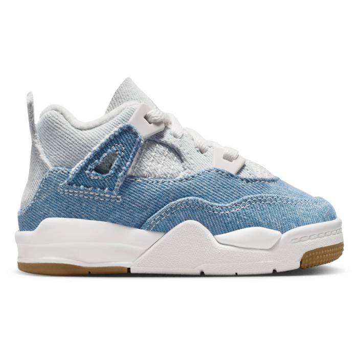 【★百貨店SALE★6/11真夜中2時迄】ナイキ ジョーダン Jordan 【 Retro 4 Tex Boys\u0027 Toddler Sail/Worn Blue 】 レトロ もの言う花 青碧 青碧
