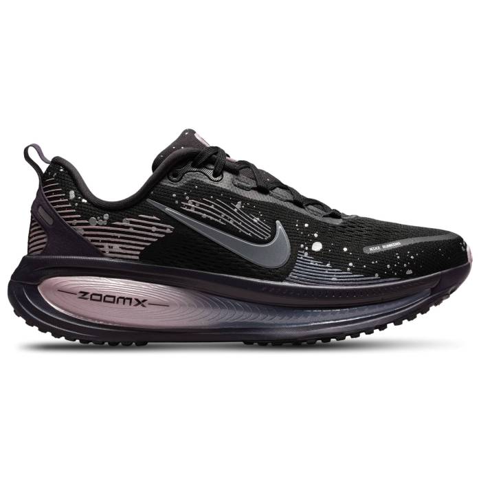 ナイキ Nike 【 Vomero 18 Se Women\u0027s Black/Metallic Dark Grey/Cave Purple 】 レディース 黒いこと 黒いこと 薄墨色 薄墨色 Purple 紫・パープル