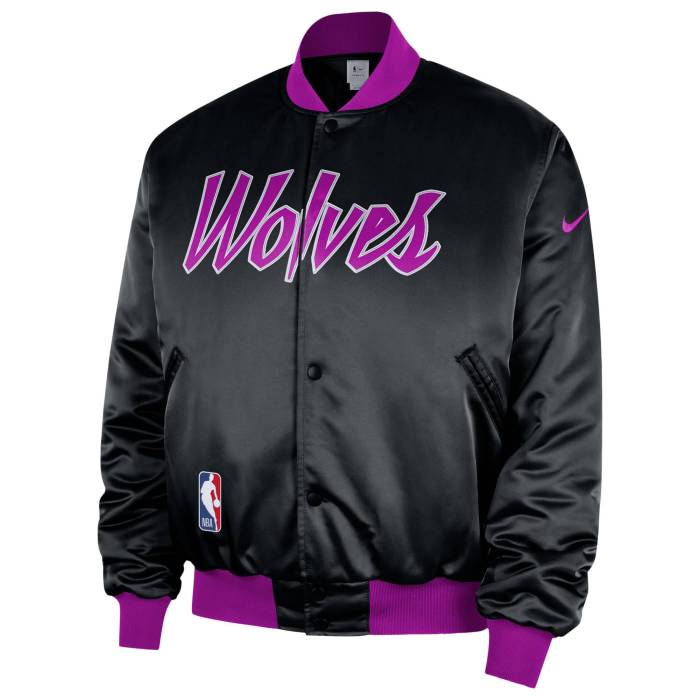 【★百貨店SALE★6/11真夜中2時迄】ナイキ Nike 【 Timberwolves Premium City Edition Jacket Men\u0027s Black/Multi 】 ティンバーウルブズ Premium 割り増し金 シティ Jacket 上衣 メンズ 黒いこと 黒いこと