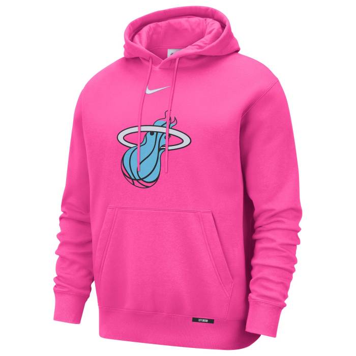 ナイキ Nike 【 Heat Club Logo City Edition Hoodie Men's Pink/Multi 】 ヒート クラブ ロゴ シティ フーディー パーカー メンズ pink ピンク