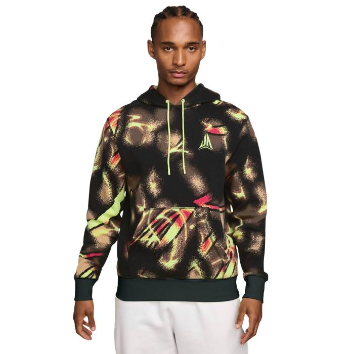 【★百貨店SALE★6/11十二時2時迄】ナイキ Nike 【 Ja Club Basketball Pullover Hoodie Men\u0027s Light Lemon Twist/Grey 】 野球クラブ 籠球 フーディー パーカー メンズ 薄墨色 薄墨色