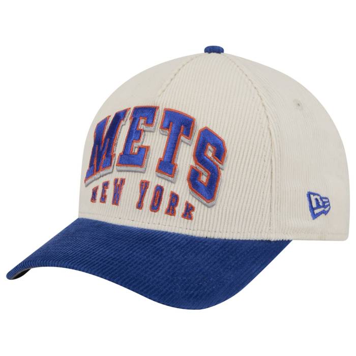 ニューエラ New Era 【 Mets 9Forty Mc A-Frame 2T Sided Cap Men's Tan/Multi 】 メッツ キャップ 帽子 メンズ