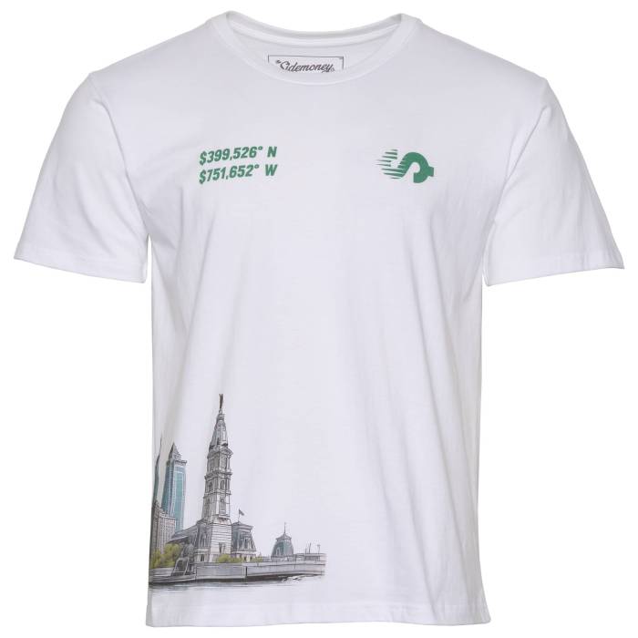 Sidemoney 【 City Series T-Shirt Men's Multi/White 】 シティ シリーズ Tシャツ メンズ 白色 ホワイト