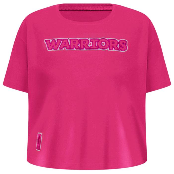 プロスタンダード Pro Standard 【 Golden State Warriors Triple Pink Ss Boxy Tee Girls' Grade School Beetroot Purple 】 State スケートボード ウォリアーズ pink ピンク Tシャツ ジュニア キッズ Purple 紫・パープル｜スニケス