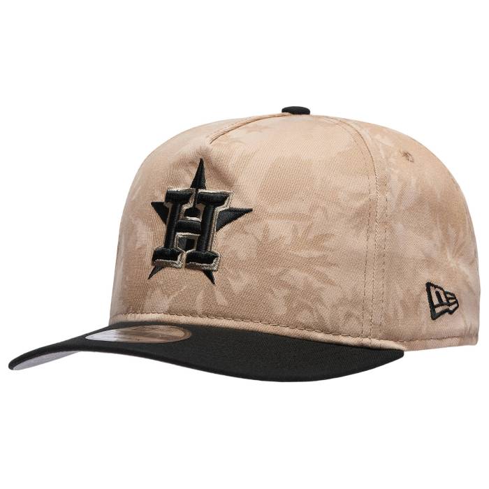 ニューエラ New Era 【 950Afpc Dl Houston Astros Men's Beige/Black 】 ヒューストン アストロズ メンズ ベージュ 黒色 ブラック｜スニケス
