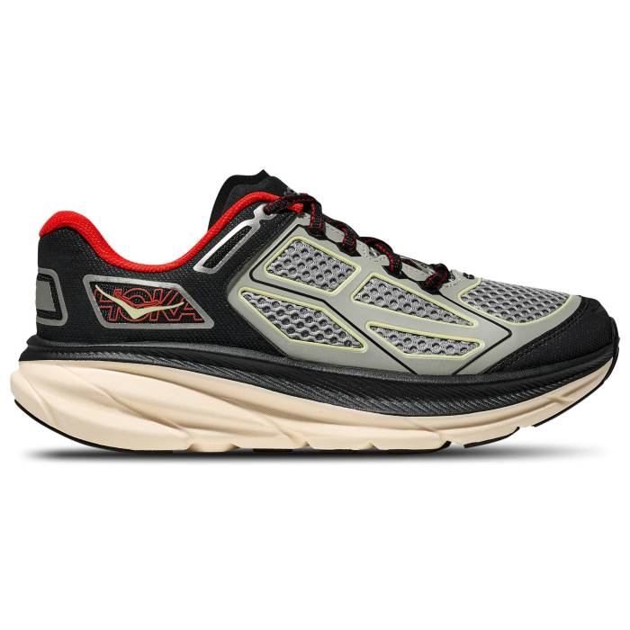 Hoka 【 Clifton One9 Men's Black/Habanero/White 】 メンズ 黒色 ブラック 白色 ホワイト