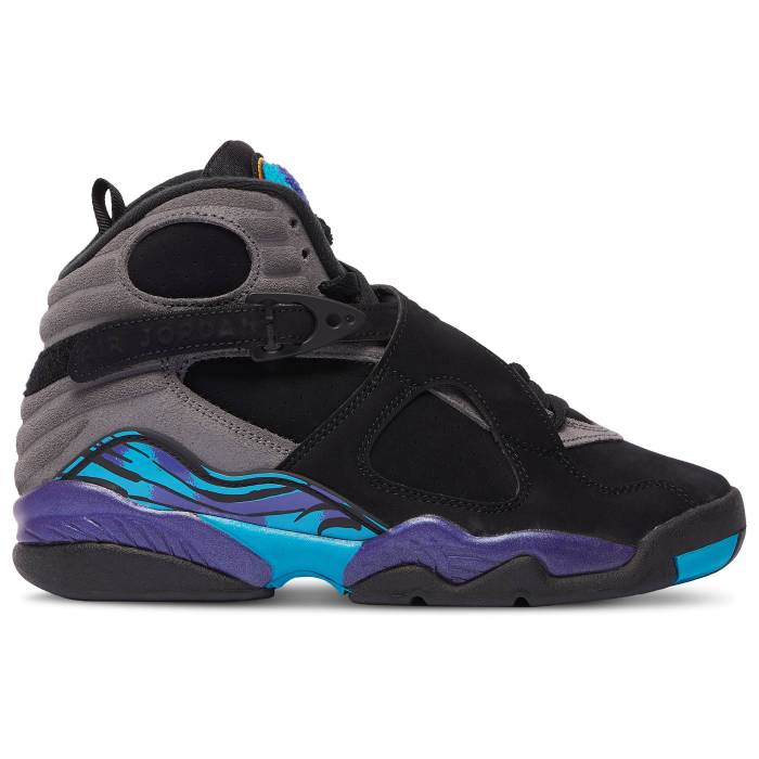 【★百貨店SALE★6/11真夜中2時迄】ナイキ ジョーダン Jordan 【 Retro 8 Boys\u0027 Grade School Black/True Red 】 レトロ お坊っちゃん キッズ 黒いこと 黒いこと Red 赤・赤いこと