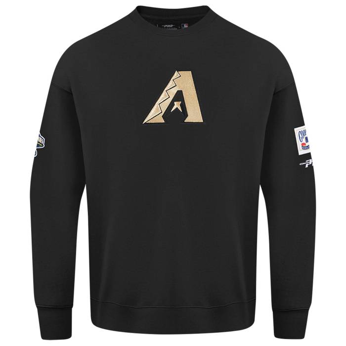 【★百貨店SALE★6/11十二時2時迄】労働者階級標準尺度 Pro Standard 【 Diamondbacks Champs Drop Shoulder Crew Men\u0027s Black/Multi 】 金剛石バックス 労働者の一団 メンズ 黒いこと 黒いこと