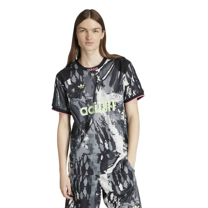 アディダス Adidas 【 Originals Adituff Jacquard Jersey Men's Black 】 オリジナルス ジャージ メンズ 黒色 ブラック