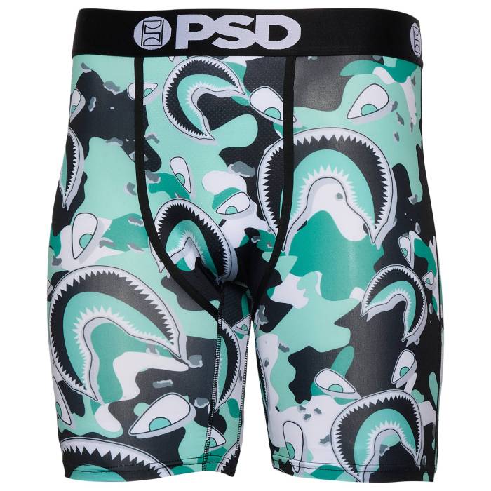 【★百貨店SALE★6/11真夜中2時迄】Psd 【 Wf Aqua Shark Underwear Men\u0027s White/Teal/Black 】 アクア シャーク アンダー御召しもの 下着類 メンズ 白いこと 白いこと 黒いこと 黒いこと