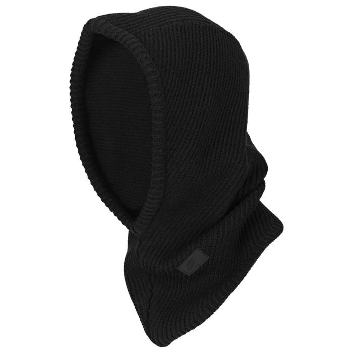 ナイキ Nike 【 City Knit Hood Men\u0027s Black/Black 】 シティ 編み物 メンズ 黒いこと 黒いこと