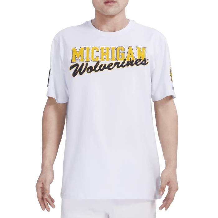 プロスタンダード Pro Standard 【 Michigan Classic Sj T-Shirt Men's White/Multi 】 ミシガン クラシック Tシャツ メンズ 白色 ホワイト 15,050円