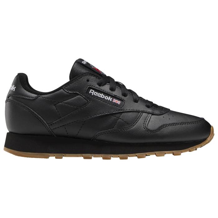リーボック Reebok 【 Classic Leather Boys' Grade School Black/Tan 】 クラシック レザー ジュニア キッズ 黒色 ブラック
