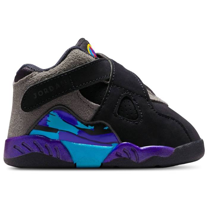 【★百貨店SALE★6/11真夜中2時迄】ナイキ ジョーダン Jordan 【 Retro 8 Boys\u0027 Toddler Black/True Red 】 レトロ もの言う花 黒いこと 黒いこと Red 赤・赤いこと