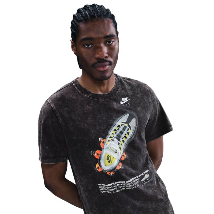 ナイキ Nike 【 Nsw Tee Oc Med Gfx Fw Cultur Men's Black 】 Tシャツ メンズ 黒色 ブラック|スニケス
