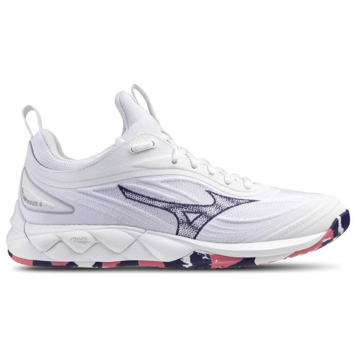 【★百貨店SALE★6/11真夜中2時迄】ミズノ Mizuno 【 Wave Luminous Women\u0027s Violet Quartz 】 Wave ウェーブ・ウェイブ レディース 紫・相撲取り草