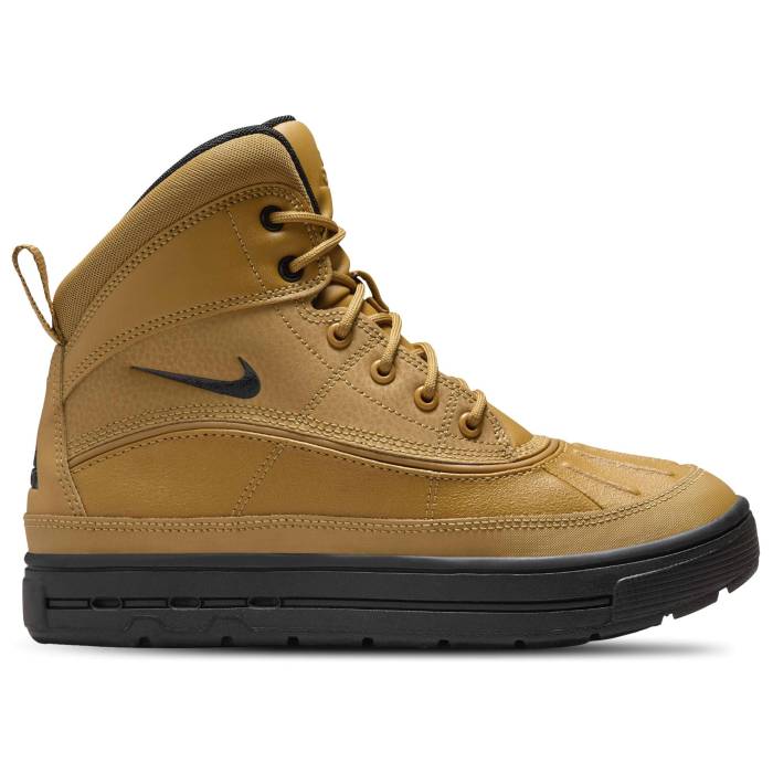 【★百貨店SALE★6/11真夜中2時迄】ナイキ Nike 【 Woodside 2 High Ns Bg Boys\u0027 Grade School Black/Wheat 】 ご機嫌 お坊っちゃん キッズ 黒いこと 黒いこと ウィート