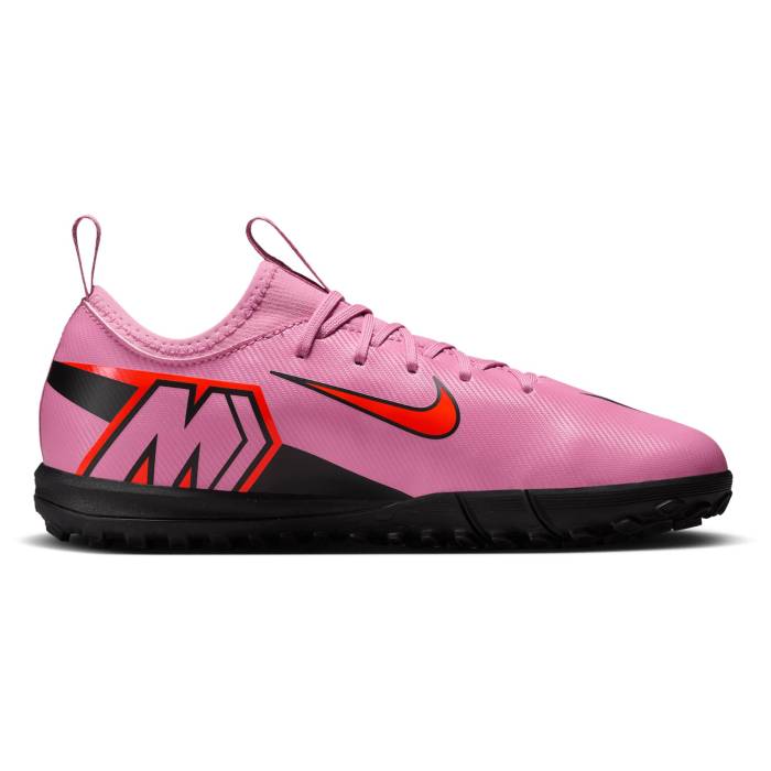 【★百貨店SALE★6/11十二時2時迄】ナイキ Nike 【 Jr Zoom Vapor 16 Academy Tf Boys\u0027 Grade School Total Crimson/Magic Flamingo/Black 】 望遠レンズ 翰林院 お坊っちゃん キッズ クリムゾン 神通力 黒いこと 黒いこと