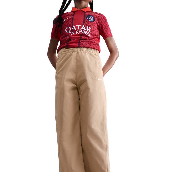 【★百貨店SALE★6/11十二時2時迄】ナイキ Nike 【 Sty Star Woven Wl Pants Girls\u0027 Grade School White/Hemp 】 Woven ウーブン お坊っちゃん キッズ 白いこと 白いこと