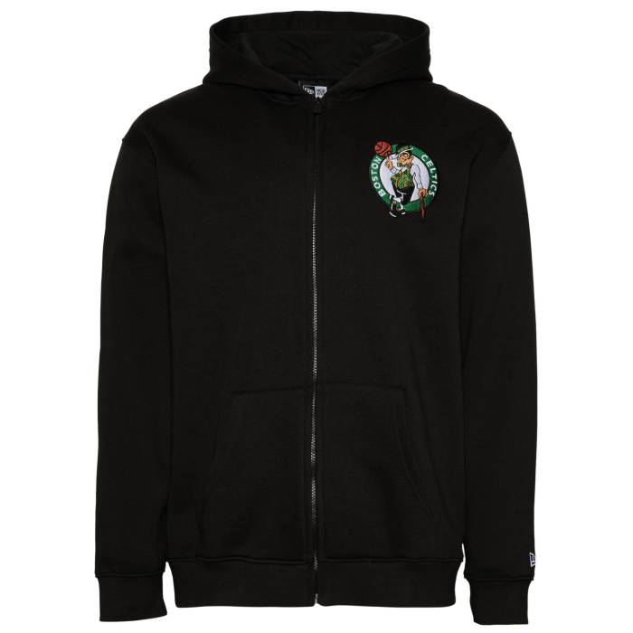 ニューエラ New Era 【 Celtics Pullover Hoodie Men's Black/Multi 】 セルティックス フーディー パーカー メンズ 黒色 ブラック