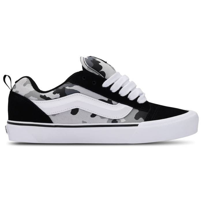 ヴァンズ Vans 【 Knu Skool Camo Men's Grey/Black Camo/Multi 】 カモ柄 メンズ 灰色 グレー 黒色 ブラック カモ柄