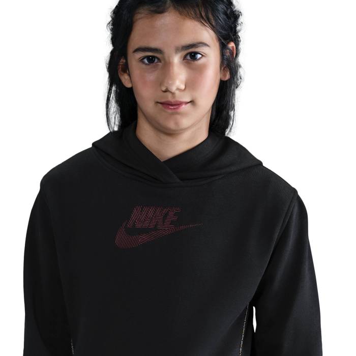 【★百貨店SALE★6/11真夜中2時迄】ナイキ Nike 【 Nsw Club French Terry Hoodie Boys\u0027 Grade School Burgundy Crush/Black 】 野球クラブ フーディー パーカー お坊っちゃん キッズ ブドウ酒色・バーガンディー 黒いこと 黒いこと