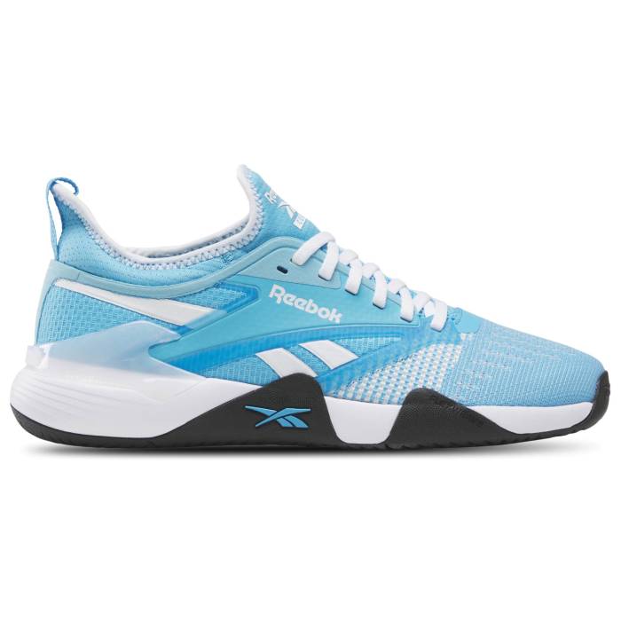 リーボック Reebok 【 Nano Court Men\u0027s Future Cyan/Black/Footwear White 】 ナノ 厚地の外套 メンズ シアン 黒いこと 黒いこと 白いこと 白いこと