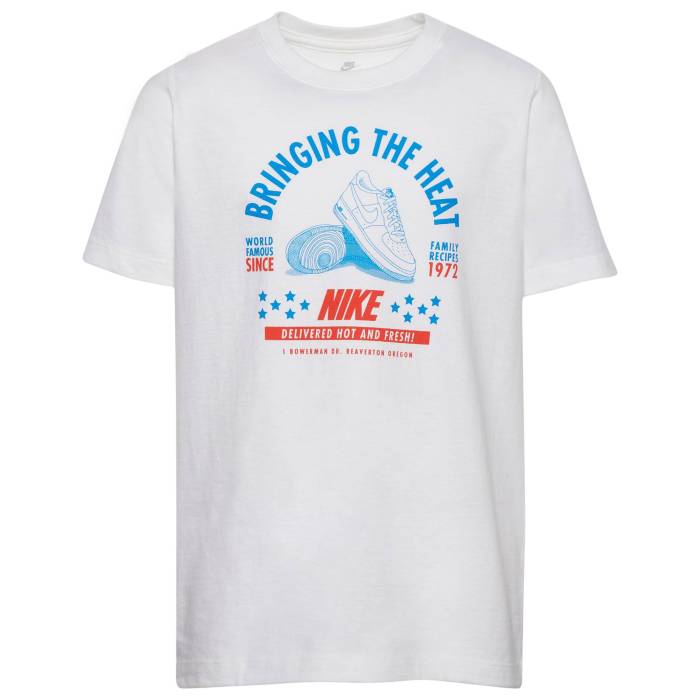 【★百貨店SALE★6/11真夜中2時迄】ナイキ Nike 【 Feel The Heat T-Shirt Boys\u0027 Grade School Red/Red 】 高温 ティーシャツ お坊っちゃん キッズ Red 赤・赤いこと