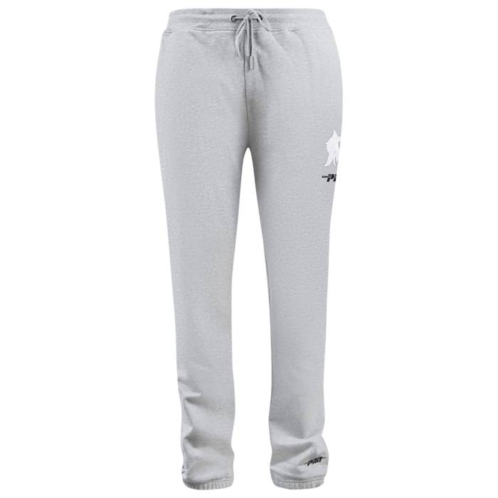 プロスタンダード Pro Standard 【 Marlins Classic Sweatpants Men's White/Grey 】 マーリンズ クラシック ロングタイツ メンズ 白色 ホワイト 灰色 グレー