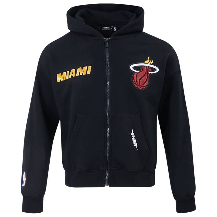 【★百貨店SALE★6/11真夜中2時迄】労働者階級判定基準 Pro Standard 【 Heat Gold Hoops Pro Full-Zip Hoodie Men\u0027s Black/Multi 】 高温 ゴールド 労働者階級 フルジップ フーディー パーカー メンズ 黒いこと 黒いこと