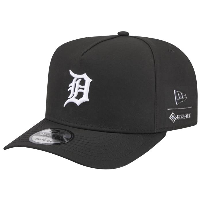 【★百貨店SALE★6/11真夜中2時迄】ニュー内鰓 New Era 【 Tigers Gortex 9Fifty A-Frame Cap Adult White/Black 】 タイガース 旗がしら 鳥打ち帽 ユニ一発やる 白いこと 白いこと 黒いこと 黒いこと