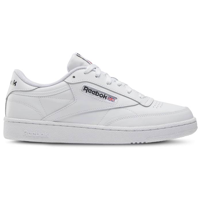 リーボック Reebok 【 Club C 85 Men\u0027s Footwear White/Footwear White/Core Black 】 野球クラブ メンズ 白いこと 白いこと 中核グループ 黒いこと 黒いこと
