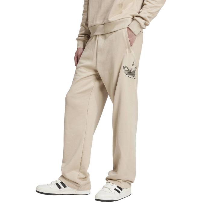 【★百貨店SALE★6/11真夜中2時迄】アディダス Adidas Originals 【 Outline Fleece Pants Men\u0027s Wonder Beige/Wonder Beige 】 フリース メンズ ベージュ