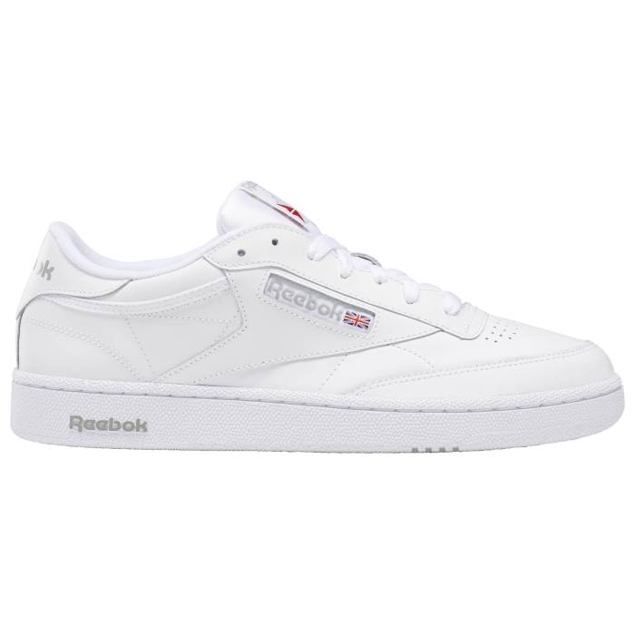 リーボック Reebok 【 Club C 85 Men\u0027s White/Grey 】 野球クラブ メンズ 白いこと 白いこと 薄墨色 薄墨色
