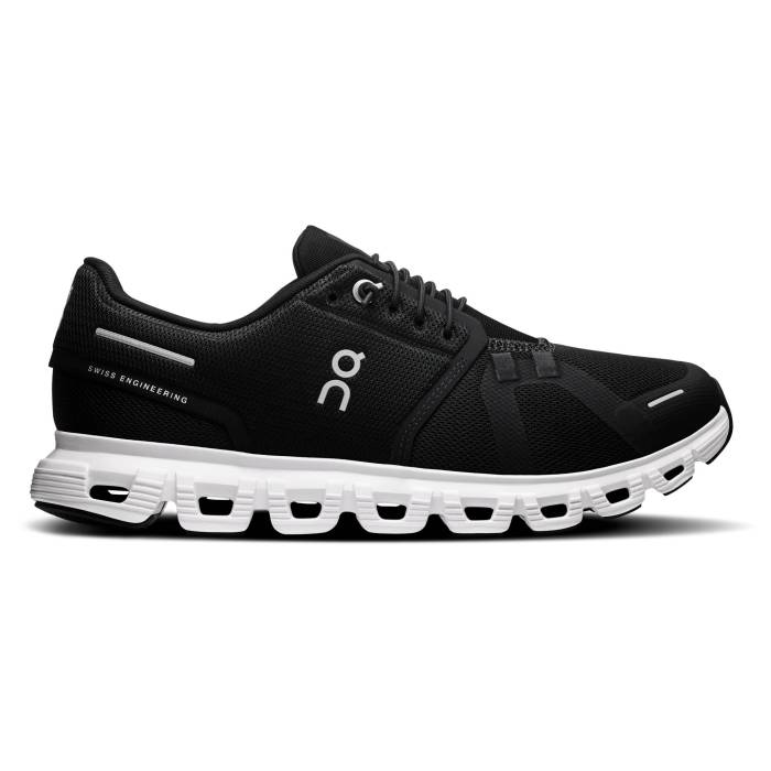 オン On 【 Cloud 6 Women\u0027s White/Black 】 レディース 白いこと 白いこと 黒いこと 黒いこと