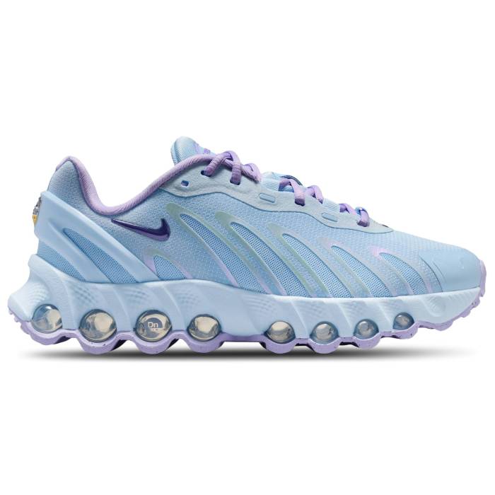 【★百貨店SALE★6/11真夜中2時迄】ナイキ Nike 【 Air Max Dn8 ナトリウム13 Girls\u0027 Grade School Silver/Celestine Blue 】 マックス お坊っちゃん キッズ Silver しろがね色・しろがね色 青碧 青碧