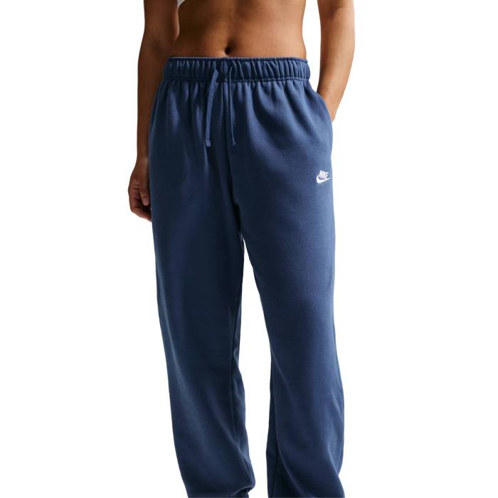 ナイキ Nike 【 Nsw Club Fleece Mr Pants Women's Mystic Navy/White 】 クラブ フリース レディース 紺色 ネイビー 白色 ホワイト