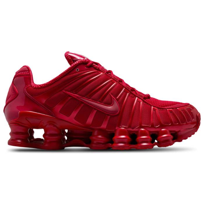 ナイキ Nike 【 Shox Tl Se Women\u0027s Gym Red/White 】 Shox ショックス レディース Red 赤・赤いこと 白いこと 白いこと