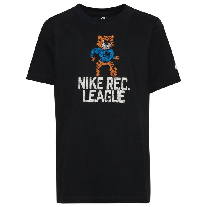 ナイキ Nike 【 Novelty T-Shirt Boys' Grade School Black 】 Tシャツ ジュニア キッズ 黒色 ブラック